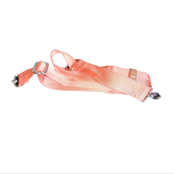 Franco Sarto Orange Butterfly Nylon Crossbody Shoulder Messenger Bag 14"X10"X6" - Picture 10 of 10